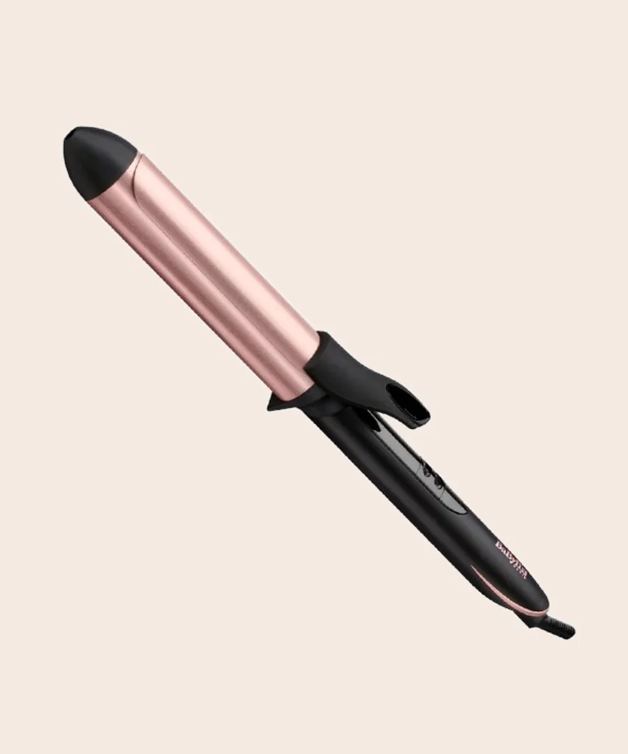 BaByliss Rose Quartz 32 mm locktång i roséguld och svart