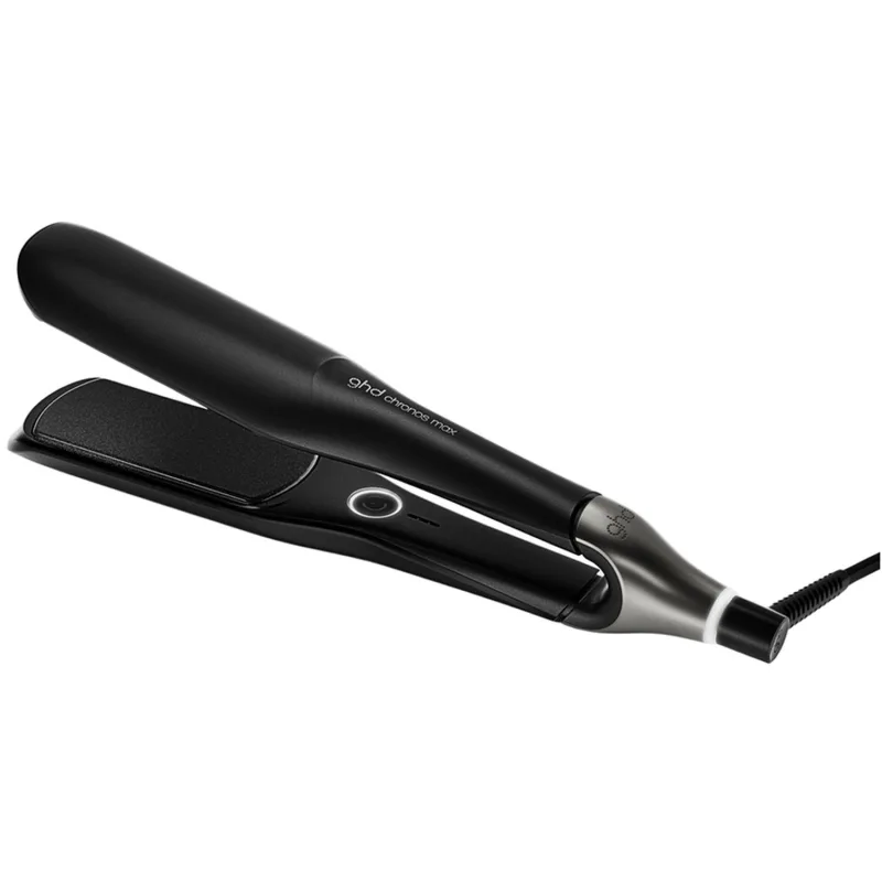 ghd Chronos Max plattång med breda plattor i svart